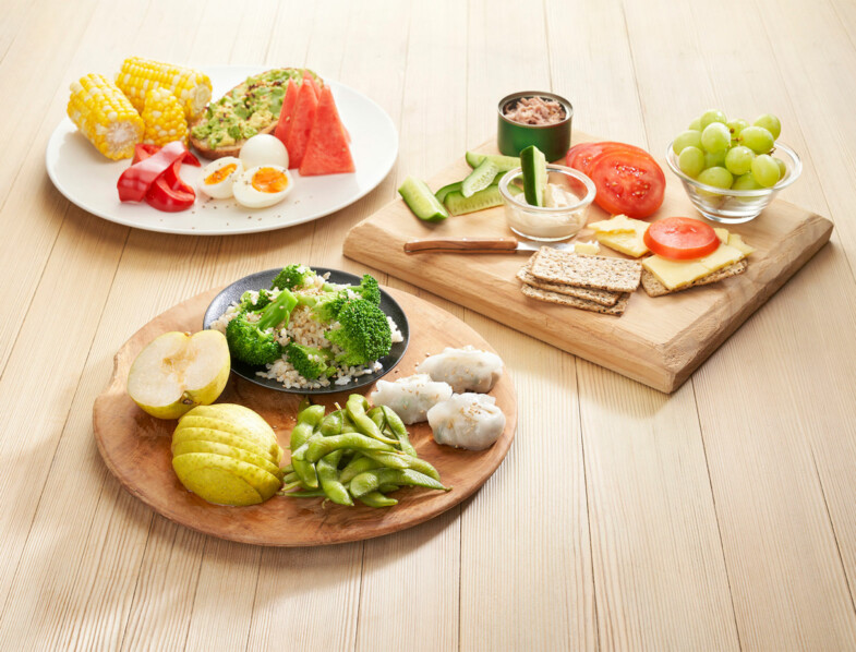 healthy snack plate dinners